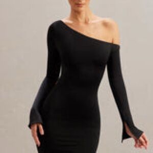Oh Polly One-Shoulder Dress